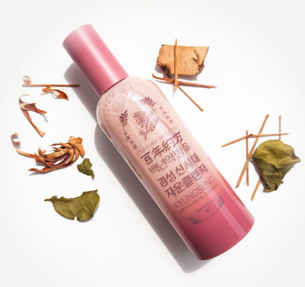 Kyungsung Jawoon Facial Cleanser 120 Ml / 4.06 Fl Oz – Mud-To-Foam Facial Cleanser with Natural Clay for Sensitive Skin