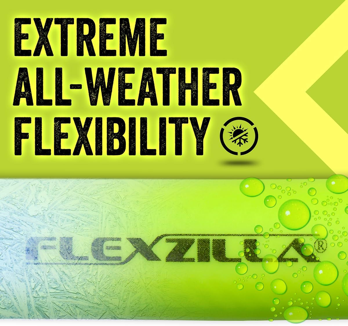 Flexzilla Garden Hose 5/8 In. X 50 Ft., Lightweight All-Weather Water Hose, Durable and Flexible, Leak-Free Connections