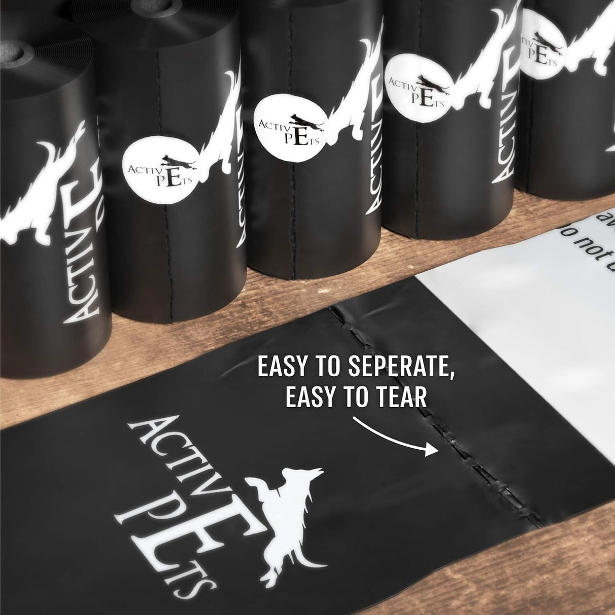 Active Pets Extra Thick Lavender-Scented Dog Waste Bags - Leak-Proof & Easy-Tear for Eco-Friendly Poop Disposal