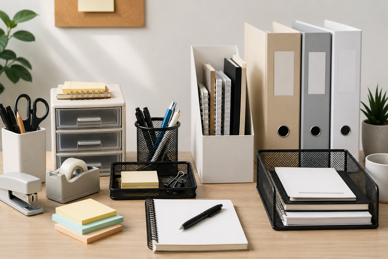Essential Office Supplies for a More Productive and Organized Workspace
