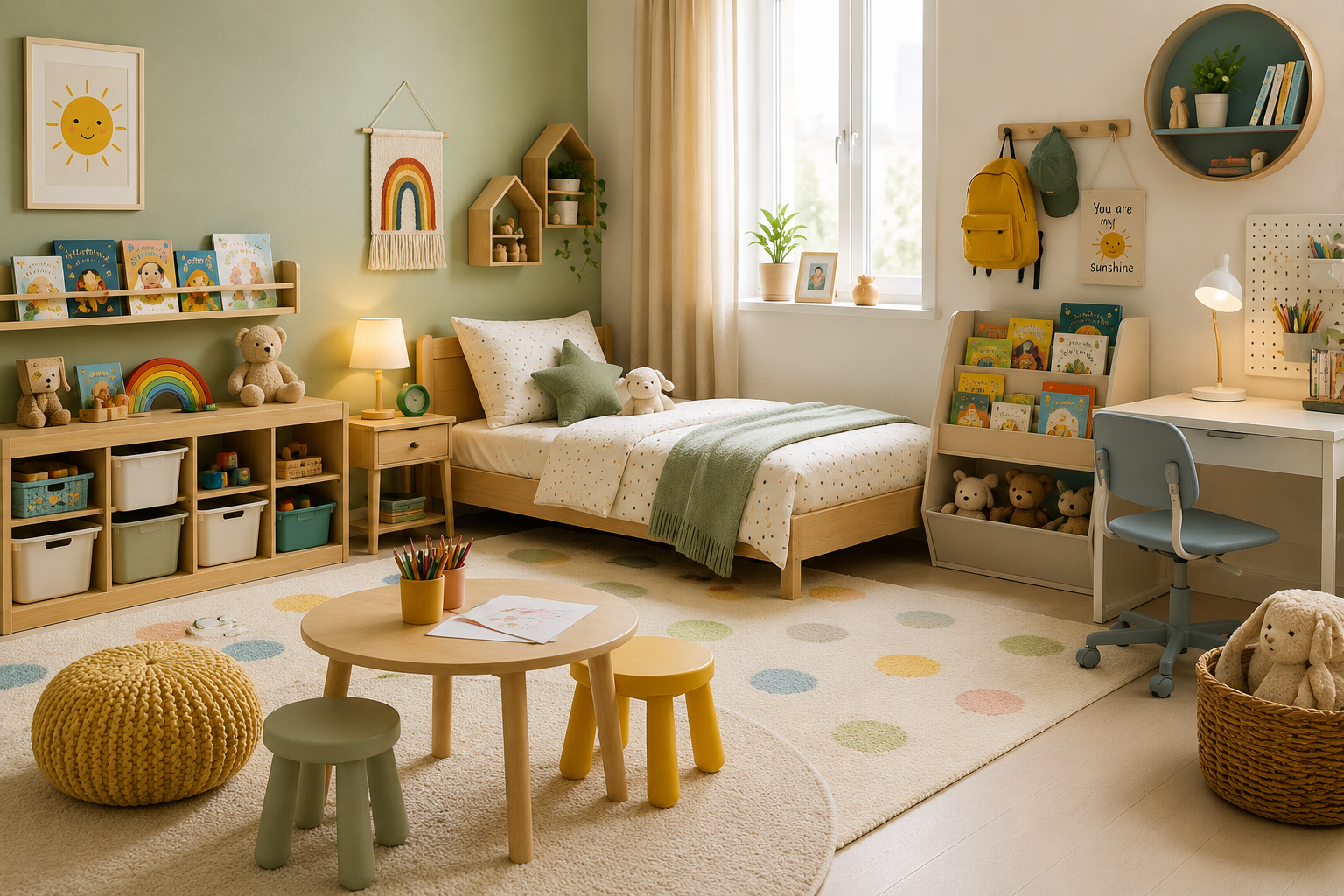 How to Create a Kid-Friendly Bedroom That Encourages Independence