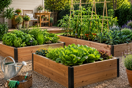 Best Raised Garden Beds for Growing Vegetables in Small Backyard Spaces