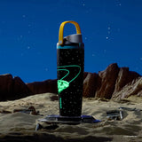 Owala Star Wars Freesip Sway Insulated Stainless Steel Water Bottle with Two-Way Spout, Built-In Straw and Bucket Handle, School, and Sports, 30Oz, BPA Free, Leak Proof, Millennium Falcon