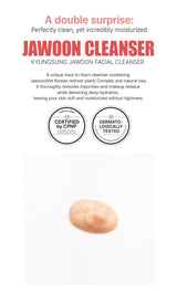 Kyungsung Jawoon Facial Cleanser 120 Ml / 4.06 Fl Oz – Mud-To-Foam Facial Cleanser with Natural Clay for Sensitive Skin