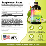 Serene Herbs - Soursop Bitters Liquid - Organic Herbal Guanabana Detox with Black Seed, Moringa & Ginger - Supports Digestive Wellness & Immune Function - 16 Fl Oz​