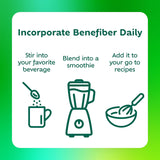 Benefiber on the Go Prebiotic Fiber Supplement Powder for Digestive Health, Daily Fiber, Unflavored - 28 Sticks (3.92 Ounces)