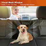 Vailge Dog Car Seat Cover, Dog Hammock for Car Backseat, Non Inflatable Seat Cover for Back Seat,Hard Bottom Back Seat Protector for Cars,Trucs & Suvs