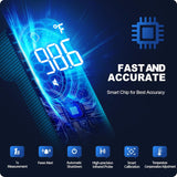 No-Touch Thermometer for Adults and Kids, Accurate Digital Baby Thermometer, Fever Alarm & Silent Mode, 2 in 1 Forehead & Object Mode