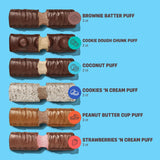 BUILT Bar Puff Protein Bars - Variety Pack - 15-17G Protein Snack Bars with Collagen - Calorie Conscious & Gluten Free - 12 Count, Variety May Vary