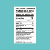 ALLBIO Organic Lemon Juice Sticks | 0.67Oz X 15 Pack – USDA Certified, Cold-Pressed, Not from Concentrate | No Sugar | Portable, Single-Serve Packets for Lemon Water, Tea, Cooking, Baking & Recipe