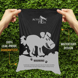 Active Pets Extra Thick Lavender-Scented Dog Waste Bags - Leak-Proof & Easy-Tear for Eco-Friendly Poop Disposal