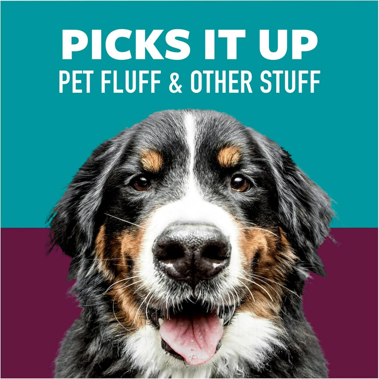 Scotch-Brite Pet Hair Pickup Extra Sticky Lint Roller, Designed for Removing Fur + Fluff on Couches, Clothes, Dog and Cat Beds, & More, 1 Pack, 95 Easy-Tear Adhesive Sheets Total