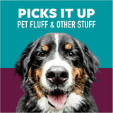 Scotch-Brite Pet Hair Pickup Extra Sticky Lint Roller, Designed for Removing Fur + Fluff on Couches, Clothes, Dog and Cat Beds, & More, 1 Pack, 95 Easy-Tear Adhesive Sheets Total