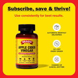 Bragg Organic Apple Cider Vinegar Capsules with Vitamin D and Zinc - (2 Pack) 90 Count - Supports Immune System