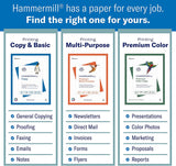 Hammermill Printer Paper, 20 Lb Copy, 8.5 X 11-8 Ream (4,000 Sheets) - 92 Bright, Made in the USA