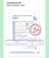 freemay Olive Cica Ampoule Mask 27ml (0.91 fl oz) × 10 Sheets