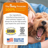 Zesty Paws Wild Alaskan Omega-3 Blend Pollock + Salmon Oil for Dogs and Cats- Skin and Coat Support, Omega 3 Supplement for Pets, 8.5Oz