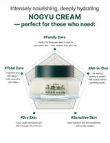 Nogyu Skin Rebirth Cream 50 Ml / 1.76 Oz – Korean Facial Moisturizer, Hydrating Face Cream
