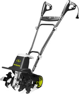 Sun Joe Corded Electric Garden Cultivator with Steel Blades, 6.3-Inch Wide Path, 2.5-Amp Motor - Heavy-Duty Cultivating Machine for Soil Prep, Lawn & Garden Maintenance, TJ599E