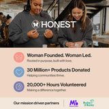 The Honest Company 2-In-1 Baby Shampoo & Body Wash, Fragrance-Free, Tear-Free, Hypoallergenic, Naturally Derived, Sensitive Skin, 10 Fl Oz