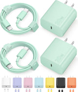 Iphone 17 16 15 Charger Fast Charging Type C Chargers USB C Charger Block Iphone 17 16 15 Air Pro Max Chargers with 6FT Cable for Iphone 17/17 Plus/17 Pro Max/16/16 Plus/16 Pro Max/15 Pro Max/Ipad Pro
