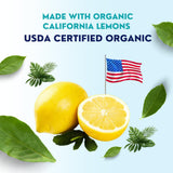 ALLBIO Organic Lemon Juice Sticks | 0.67Oz X 15 Pack – USDA Certified, Cold-Pressed, Not from Concentrate | No Sugar | Portable, Single-Serve Packets for Lemon Water, Tea, Cooking, Baking & Recipe