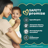 Pampers Swaddlers Diapers, Size 4 (15-34 Lbs), 150 Count, Absorbent, Keeps Baby Dry and Comfortable, Skin Safe Disposable Baby Diaper (Packaging May Vary)