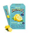 ALLBIO Organic Lemon Juice Sticks | 0.67Oz X 15 Pack – USDA Certified, Cold-Pressed, Not from Concentrate | No Sugar | Portable, Single-Serve Packets for Lemon Water, Tea, Cooking, Baking & Recipe