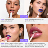 Wonderskin Wonder Blading Lip Stain Peel off Masque - Long Lasting, Waterproof and Transfer Proof Pink Lip Tint, Matte Finish Peel off Makeup