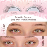 Goddvenus Lash Clusters Kit 9-14Mm Wispy Eyelash Clusters Lashes Natural DIY Lash Extension Kit Short Cluster Eyelash Extensions Kit 300Pcs C Curl Individual Lashes Cluster Eyelash (With Tweezers)
