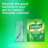 Benefiber on the Go Prebiotic Fiber Supplement Powder for Digestive Health, Daily Fiber, Unflavored - 28 Sticks (3.92 Ounces)
