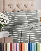 Queen Size 4 Piece Sheet Set - Comfy Breathable & Cooling Bed Sheets Set - Hotel Luxury Bedding for Women, Men, Kids, Teens, Boys & Girls - Deep Pockets, Ultra-Soft, Wrinkle Free - Oeko-Tex - White