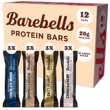 Barebells Protein Bars People'S Choice Variety Pack – 12 Bars, Nutritious Snacks with 20G of High Protein - Chocolate Treat with 1G of Total Sugars - Perfect on the Go Breakfast Bars