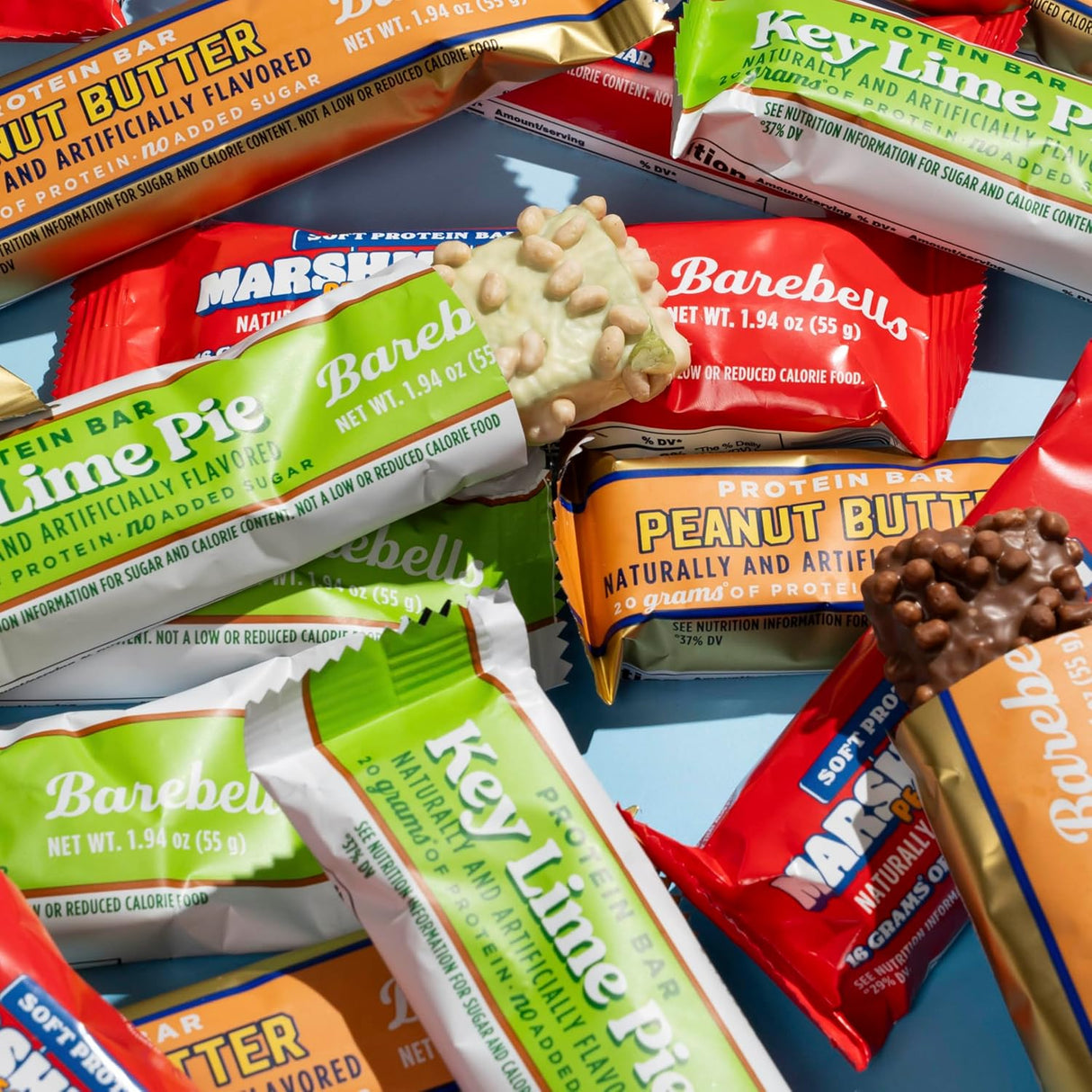 Barebells New on the Block Bundle (3 Mix Pack) – 36 Total Bars, High Protein Snacks, with 16G and 20G Protein & No Added Sugar – On-The-Go Breakfast or Post-Workout Treat