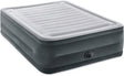 Intex 64417ED 22In Queen Dura-Beam Comfort Plush High-Rise Inflatable Air Mattress with Built in Pump for Travel and Camping, 600Lb Weight Capacity