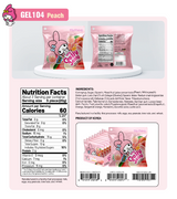 Gelly Jelly My Melody Peach Flavor Collagen Jelly Snack 40g
