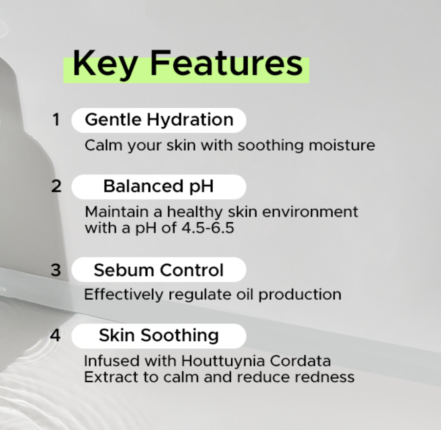 Freemay Heartleaf Calm Down Moisture Toner