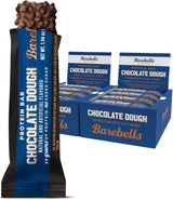 Barebells Protein Bars Chocolate Dough - 12 Count, Pack of 2 - Protein Snacks with 20G of High Protein - Low Carb Protein Bar with 1G of Total Sugars - Perfect on the Go Low Carb Snack & Breakfast Bars