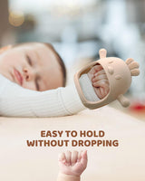Chookachoo 2 Pack Baby Teething Toy Silicone Teething Mitten for Babies over 3 Months anti Dropping Wrist Hand Teethers Baby Chew Toys for Sucking Needs, BPA Free