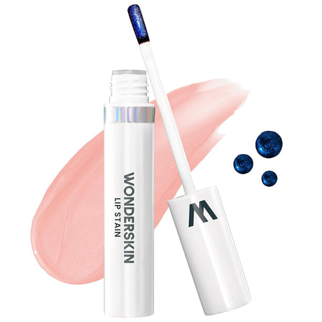 Wonderskin Wonder Blading All Day Lip Stain Peel off Masque - Long Lasting, Waterproof and Transfer Proof Nude Lip Tint, Matte Finish Peel off Makeup (Adore Masque)