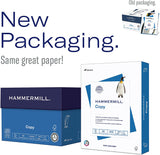 Hammermill Printer Paper, 20 Lb Copy, 8.5 X 11-8 Ream (4,000 Sheets) - 92 Bright, Made in the USA