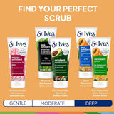 St. Ives Fresh Skin Apricot Face Scrub, Deep Exfoliator Skin Care for Clean, Glowing Skin, Oil-Free Facial Scrub Made with 100% Natural Exfoliants, 6 Oz