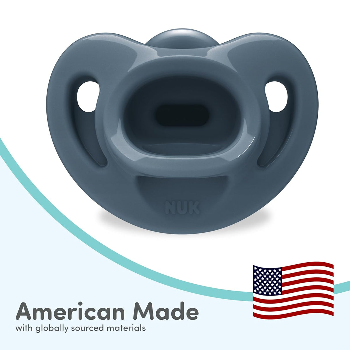 NUK Timeless Comfy Pacifier | 100% Silicone, One-Piece Design | Bpa-Free, Gentle on Baby’S Skin | 5-Pack, for 0-6M
