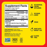Bragg Organic Apple Cider Vinegar Capsules with Vitamin D and Zinc - (2 Pack) 90 Count - Supports Immune System