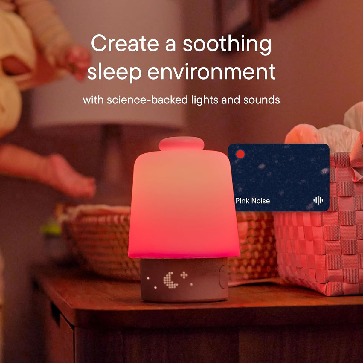 Hatch Baby Sound Machine, Night Light (Putty) | Sleep Support | Registry Essential, Routine Builder, Time-To-Rise Alarm Clock, White Noise, Nursery Stories, Toddler Kids (Wi-Fi)