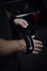 Gymreapers Lifting Wrist Straps for Weightlifting, Bodybuilding, Powerlifting, Strength Training, & Deadlifts - Padded Neoprene with 18 Inch Cotton