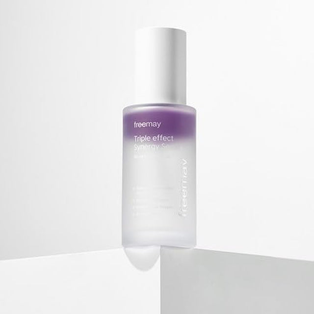 Freemay Triple Effect Synergy Serum 50 Ml / 1.69 Fl Oz – Hydrating Facial Serum with Bakuchiol & Hyaluronic Acid