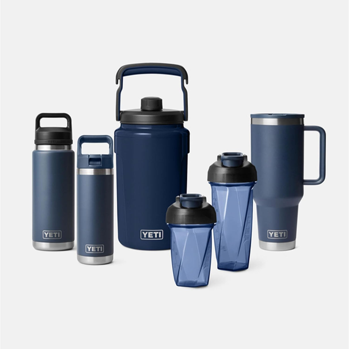 YETI Yonder Helimix Vortex Blender Shaker Bottle Holds up to 27Oz | No Blending Ball or Whisk | USA Made | Portable Pre Workout Whey Protein Drink Shaker Cup | Dishwasher Safe, Clear
