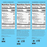 BUILT Bar Puff Protein Bars - Variety Pack - 15-17G Protein Snack Bars with Collagen - Calorie Conscious & Gluten Free - 12 Count, Variety May Vary