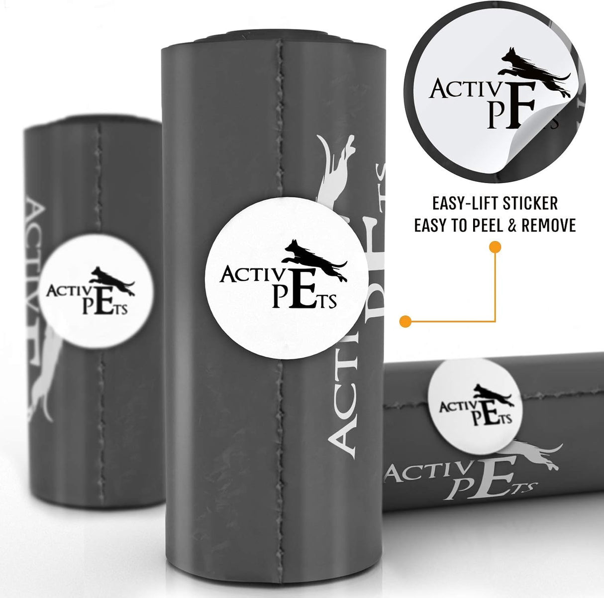 Active Pets Extra Thick Lavender-Scented Dog Waste Bags - Leak-Proof & Easy-Tear for Eco-Friendly Poop Disposal